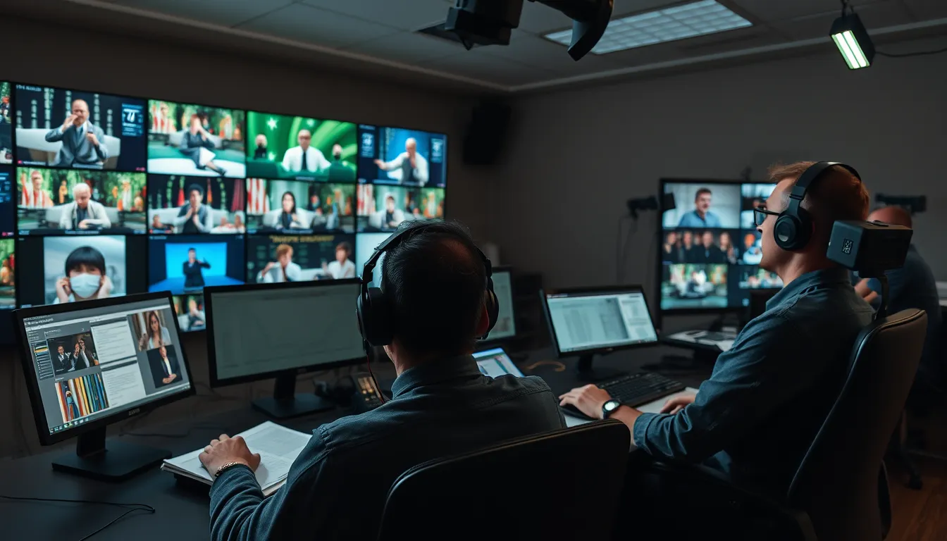 La régie multi-caméras d'une conférence : dans les coulisses du direct
