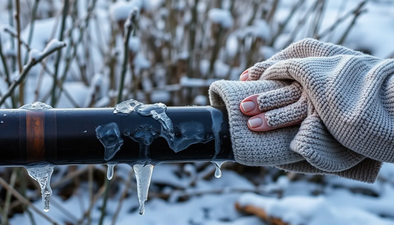 Canalisation gelée : comment la dégeler sans la faire éclater